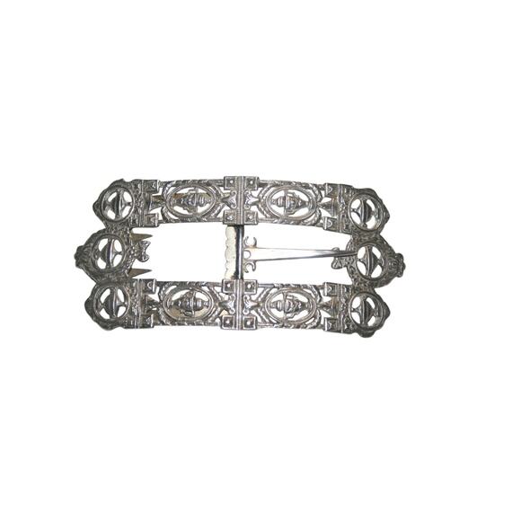 Antique German Hanau Silver Buckle main image 10